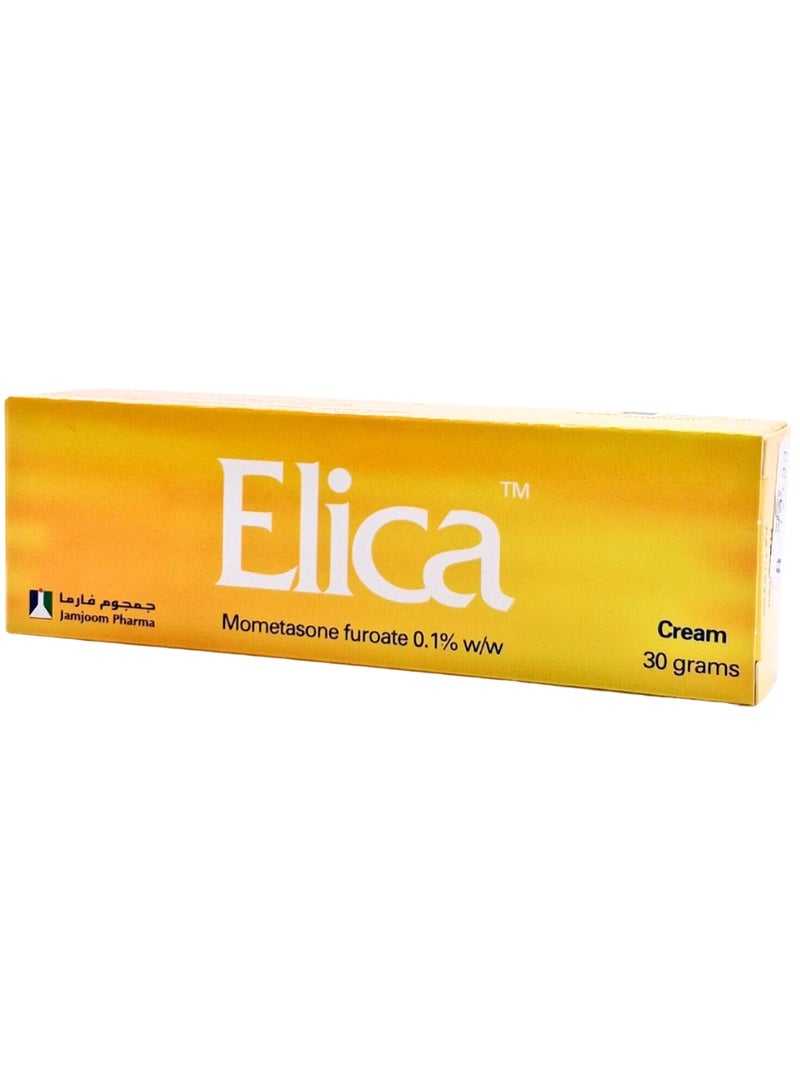 Elica Cream 30g (Mometasone Furoate for Eczema, Dermatitis & Skin Inflammation Relief)