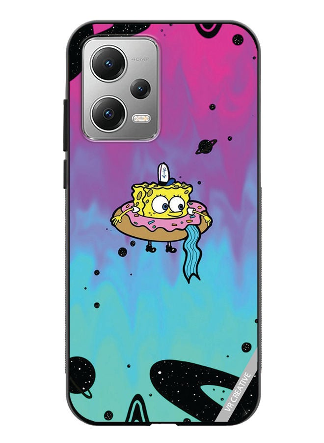VR CREATIVE Protective Case Cover For Xiaomi Redmi Note 12 Spongebob Design Multicolour - Image 1