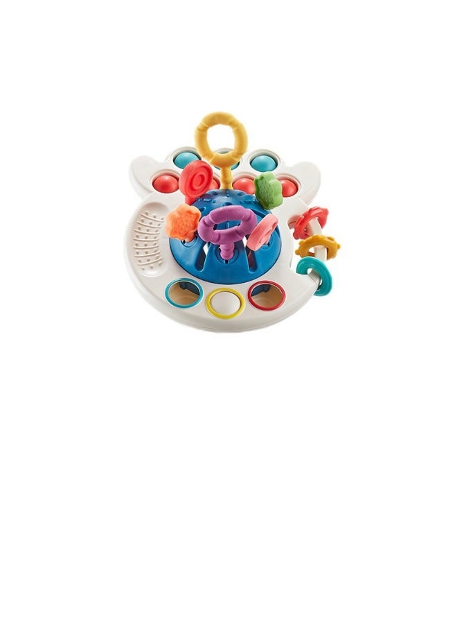 Children Octopus Pull Fun Press Grip Exercise Baby Gum Crab New Toys - Image 5