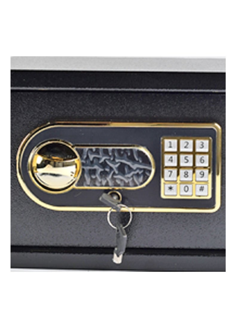 Generic - Luxury Fire-Resistant Digital Security Safe With Electronic Number Pad And Lock And Physical  Key 32 * 22.5 * 21.5 cm - Image 1