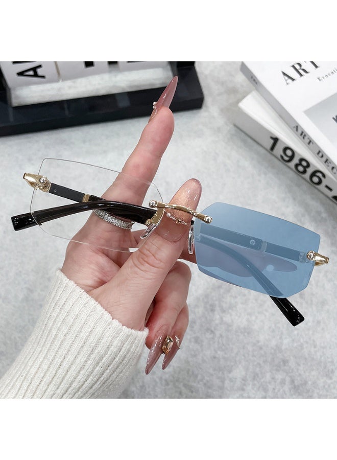 غاز نظارات شمسية عصرية جديدة بدون إطار نظارات شمسية مخصصة للجنسين واقية من الأشعة فوق البنفسجية - Image 4