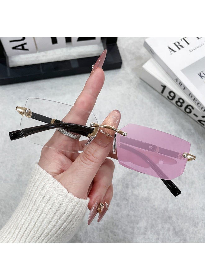 غاز نظارات شمسية عصرية جديدة بدون إطار نظارات شمسية مخصصة للجنسين واقية من الأشعة فوق البنفسجية - Image 5