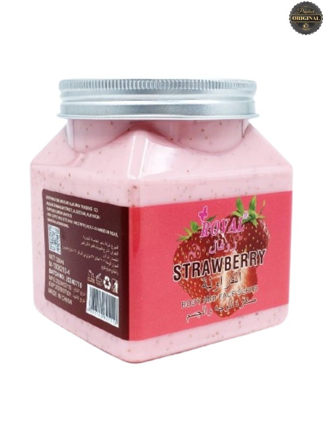 ROVAL - 3 Pieces Strawberry Body And Face Scrub - Image 1