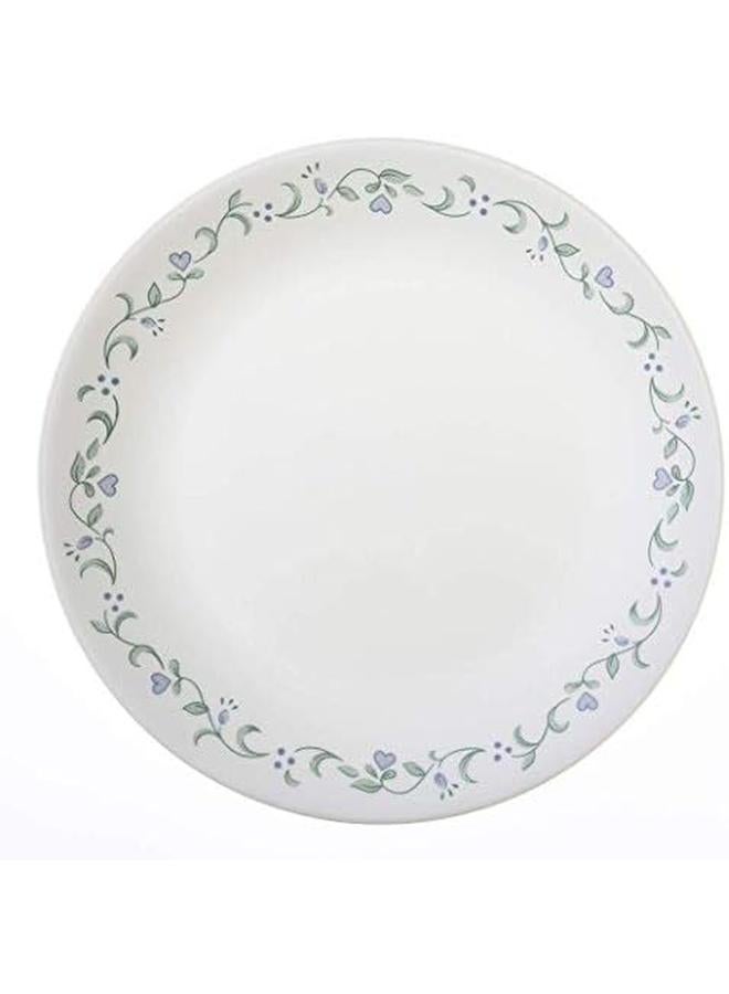 Corelle Livingware Country Cottage Break And Chip Resistant Glass Dinnerware Set 16 Piece Service For 4 Green Blue - Image 3