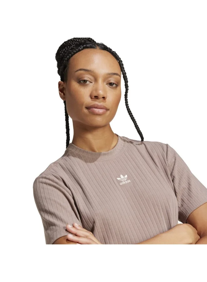 adidas تي شيرت أديداس ESS WR للنساء - بني