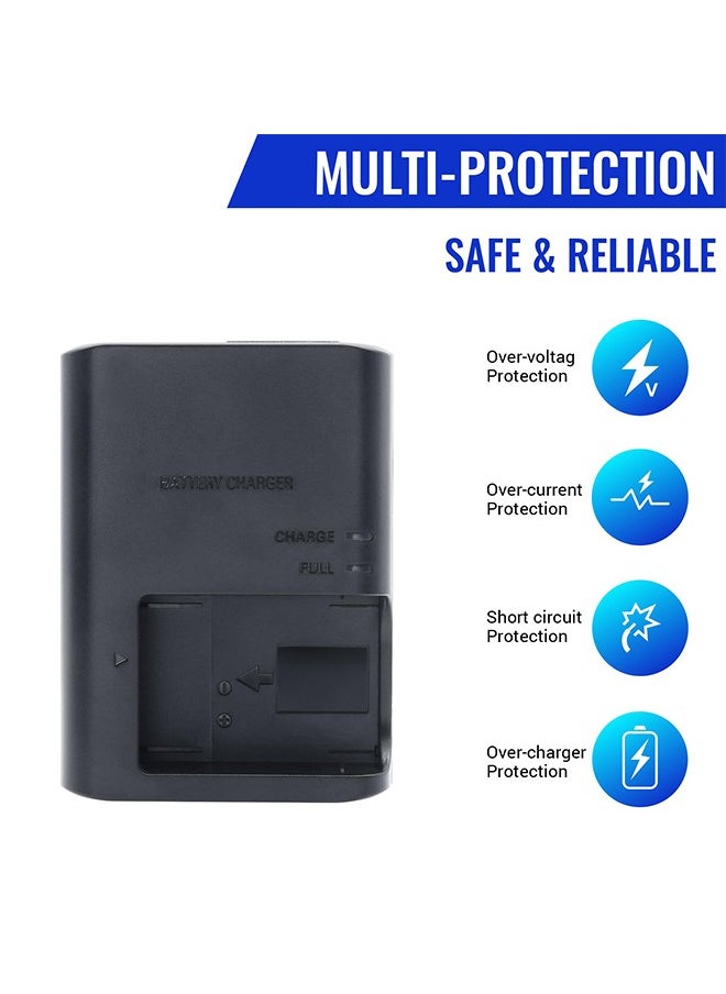 AZorb LC-E12 Battery Quick Charger for Canon LP-E12 LC-E12E Battery EOS M M2 M10 M50 M50 Mark II M100 M200 100D Rebel SL1 PowerShot SX70 HS Cameras Battery Quick Chargers  - Image 4