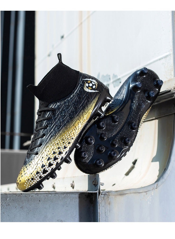 SKT Shiketro Men's soccer cleats for outdoor indoor professional youth boys soccer cleats unisex soccer cleats. - Image 5