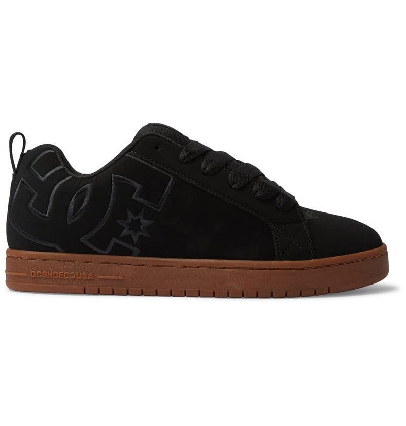DC Shoes Court Graffik- Black/Gum- 9.5 - Image 2