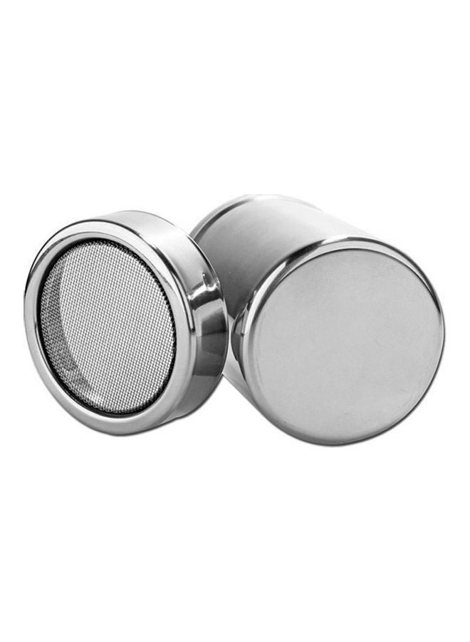 Y&D Chocolate Shaker Icing Sugar Cocoa Flour Powder Coffee Sifter Silver - Image 5