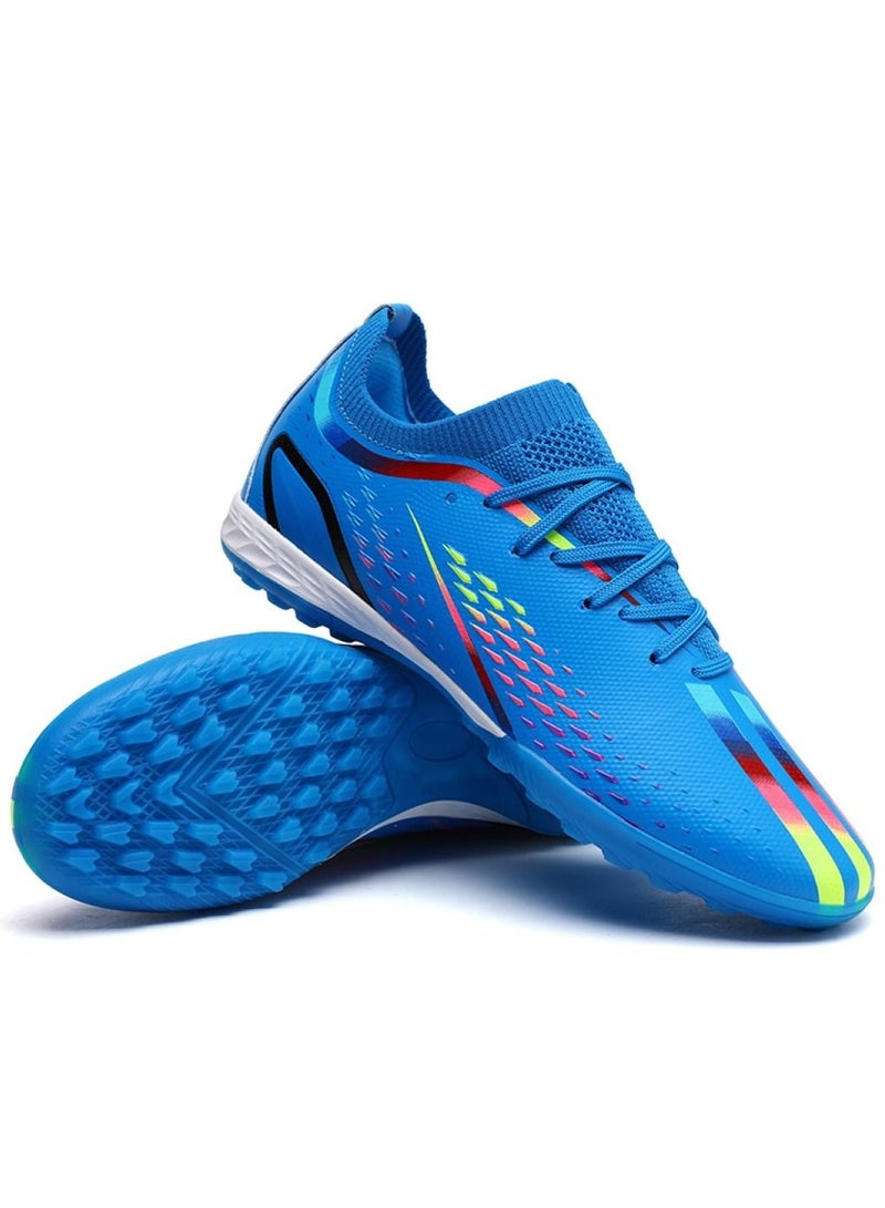 Loquat Low-Top Competition Sports Football Shoes Blue  - Image 2