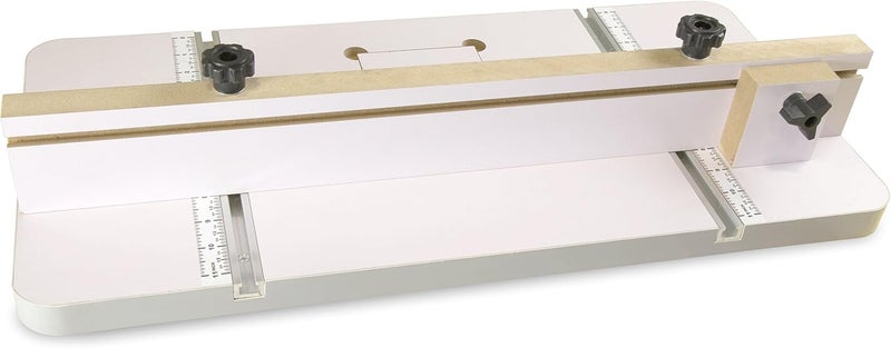 Wen طاولة مثقاب DPA2412T 24 بوصة × 12 بوصة مع سياج قابل للتعديل وكتلة توقف - Image 4