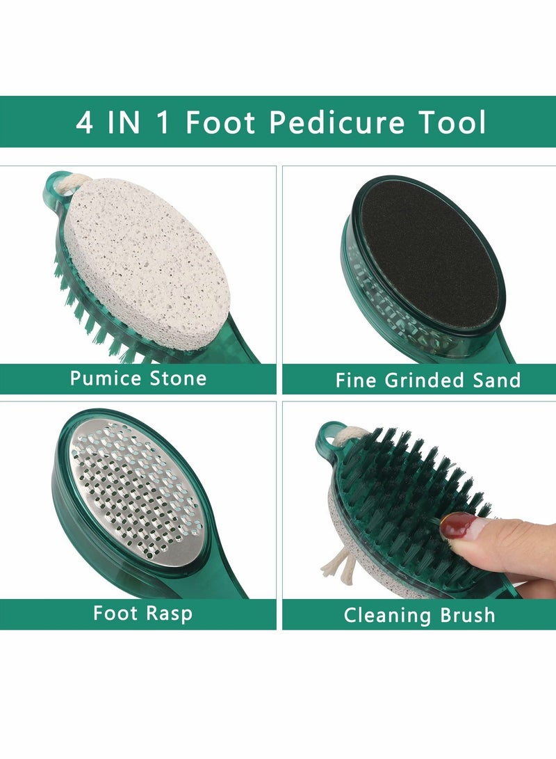 KASTWAVE Professional Pedicure Rasp Foot 4 in 1 The Pedi Care Stick File Cracked Skin Corns Callus Remover for Extra Smooth and Beauty 2PCS - Image 2