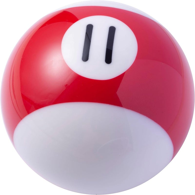 Mavota Pool Ball Billiard Stick Shift Knob Universal Gear Shifter Knobs for Car SUV Bus Truck (Red 11X) - Image 3