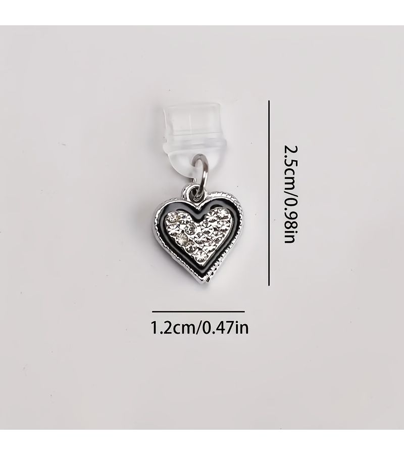 Golden Type C Dust Plug for Girlfriend Valentines Gift Phone Protector - Image 4