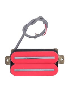 Electric Guitar Humbucker Pickup High Output Dual Hot Rail Dual Coil Pickup for ST SQ Red