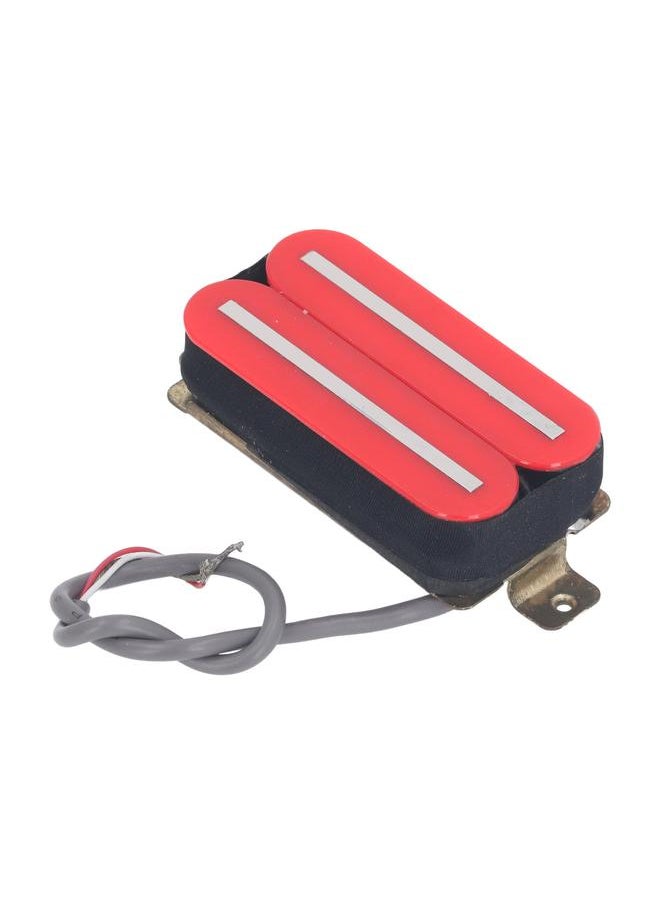 Thoraya - Electric Guitar Humbucker Pickup High Output Dual Hot Rail Dual Coil Pickup for ST SQ Red - Image 1