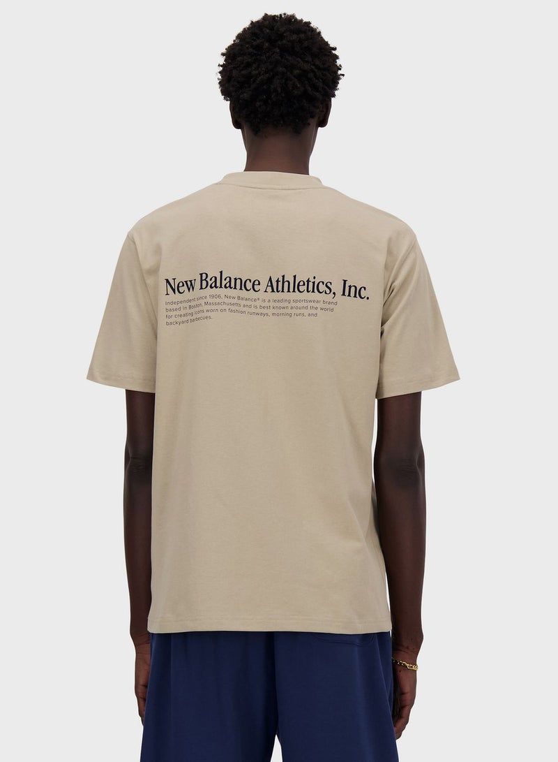 نيو بالانس تيشيرت رياضي مريح مبطن - Image 2