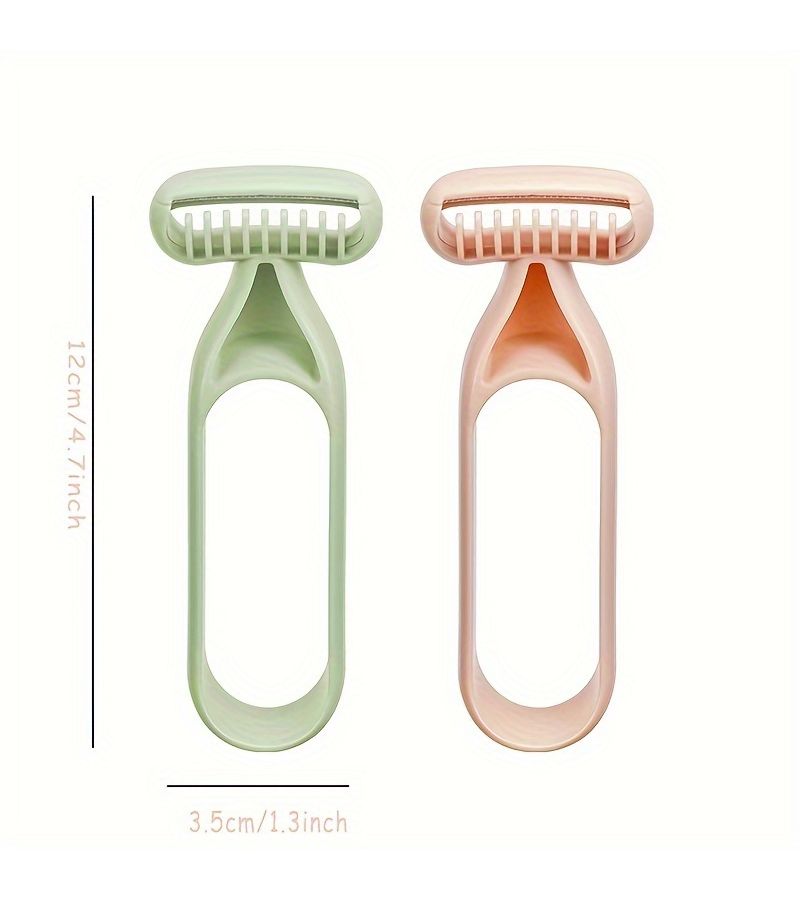 1pc Manual Bikini Trimmer Pink Designed For Smooth Skin Reusable Razor - Image 4