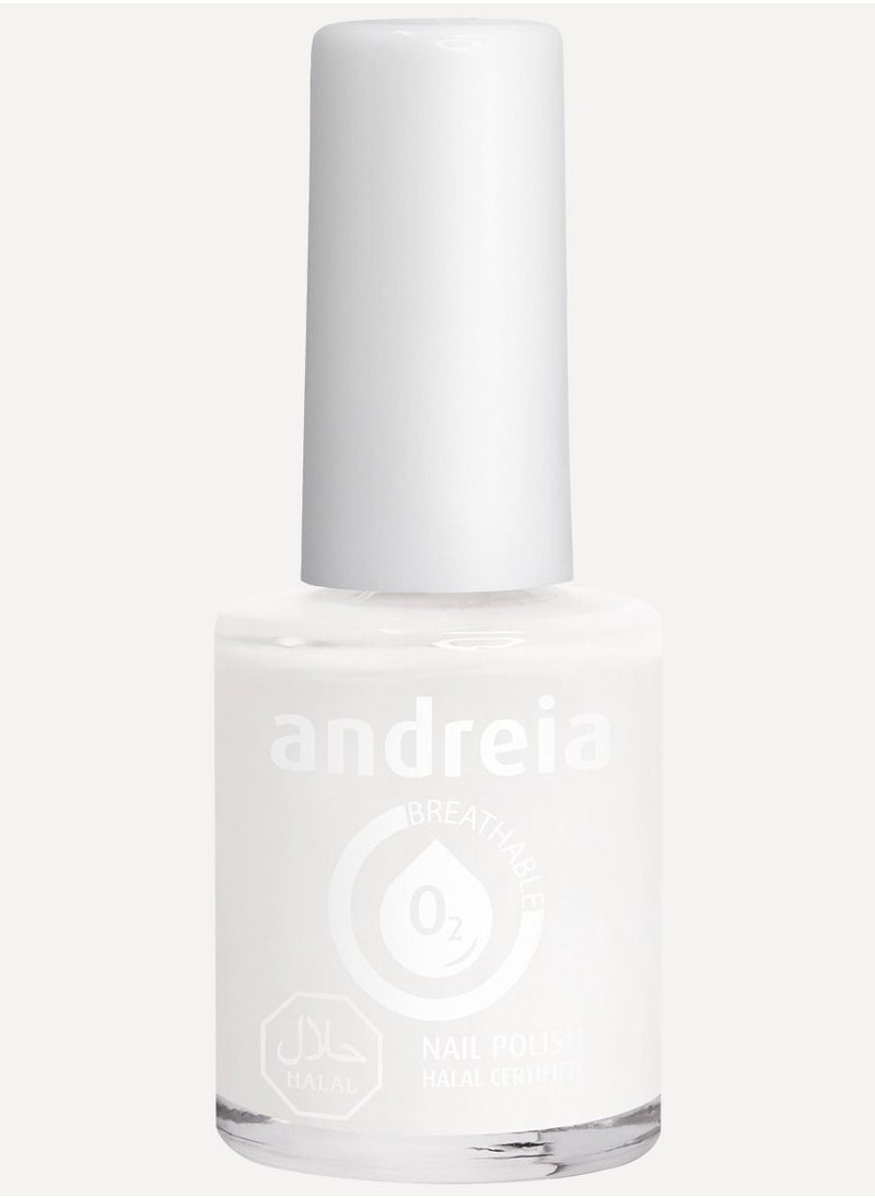Andreia - - White Tips. Breathable Halal Nail Polish - Image 1