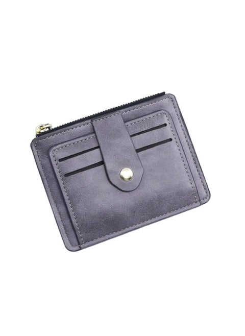 Wallet PU leather ladies minimalist wallet big capacity multi card purses unisex