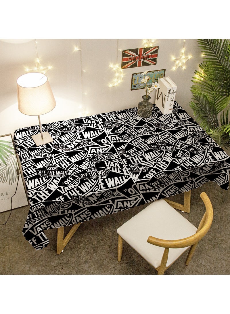 EBMINI New Trendy Tablecloth Waterproof Stainproof Non Washable Tablecloth 