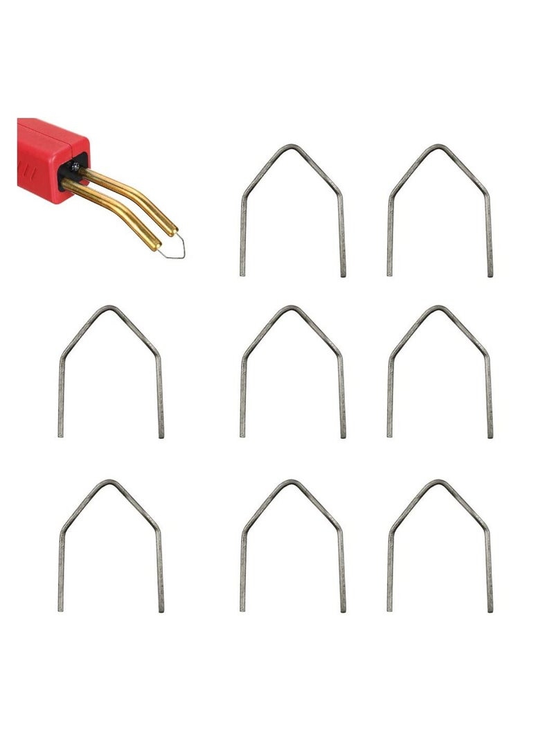 SYOSI 500PCS Welding Rods Hot Staple Wave Staples for Bumper Repair Welding Repair Machine, Plastic Hot Stapler Welding Stainless Steel for All Cars V-Shaped 0.8mm - Image 1