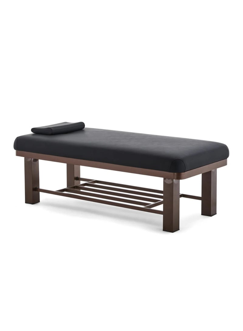 Cool Baby Black Leather Massage Bed, Home Massage, Physiotherapy - Image 1