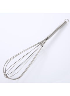 Stainless Steel Egg Beater Spring Handle Egg Blender Cream Stir Foaming Blazer Baking Tool-Color:10 Inch