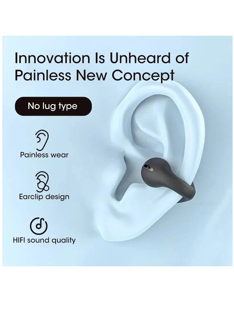 AROAQ - TWS Bluetooth 5.3 Earphones Wireless Earbuds Sports Sound Earbuds Earring Earbuds - Image 1