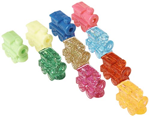 CHH Train Marker Accessory Activity Assorted Color Dominoes Set of 10 - Image 1