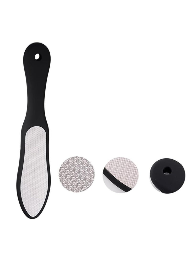 Oasisgalore 2-Piece Stainless Steel Pedicure Foot File Set, Exfoliating Tools for Smooth Skin & Callus Removal.  - Image 3