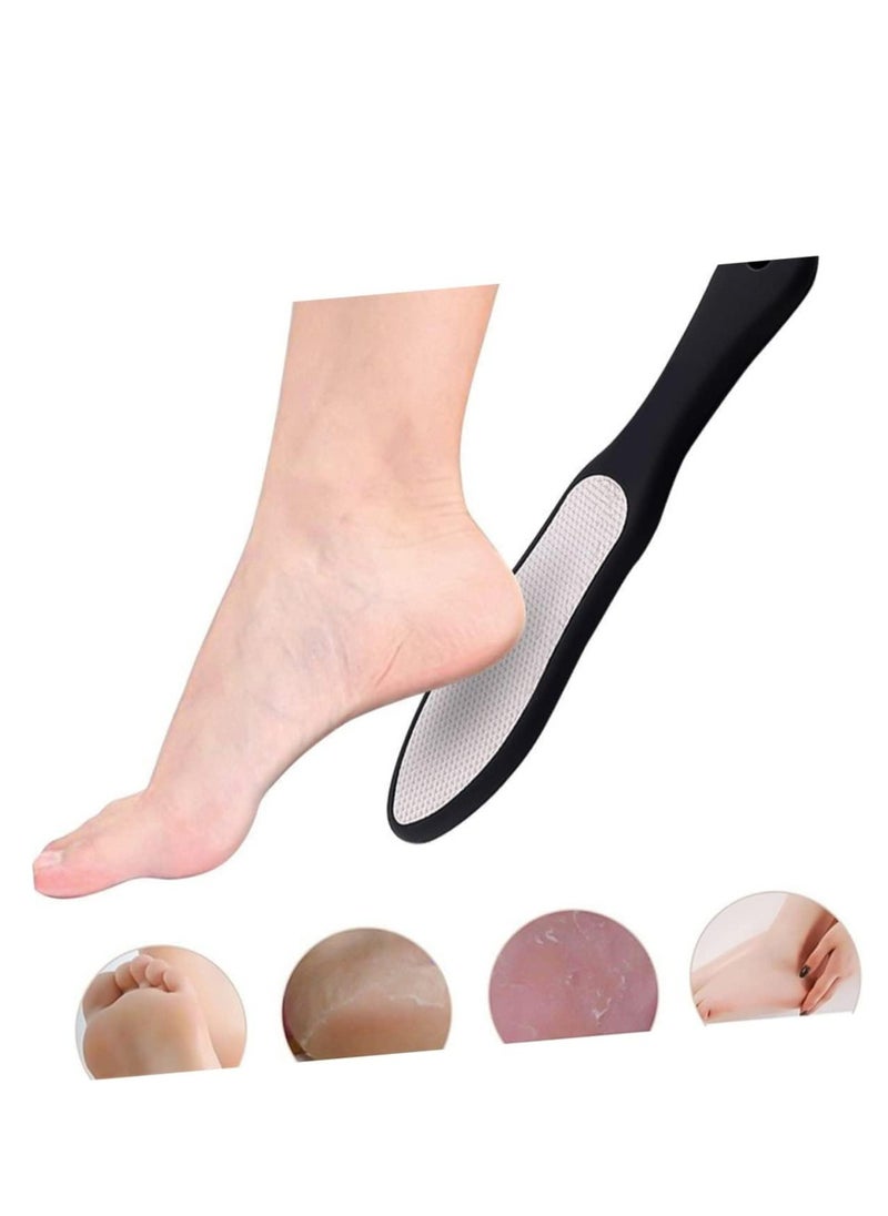 Oasisgalore 2-Piece Stainless Steel Pedicure Foot File Set, Exfoliating Tools for Smooth Skin & Callus Removal.  - Image 4