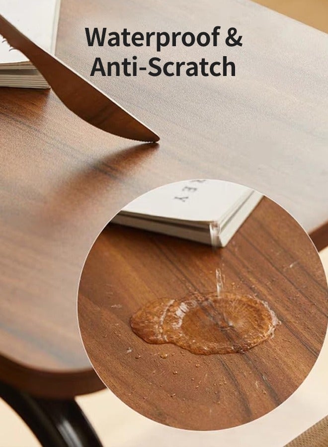 Snooe Modern Style C Shaped Narrow Laptop End Table with Wheels Snack and Side Pocket for Living Room Bedroom Sofa Bed - Image 4