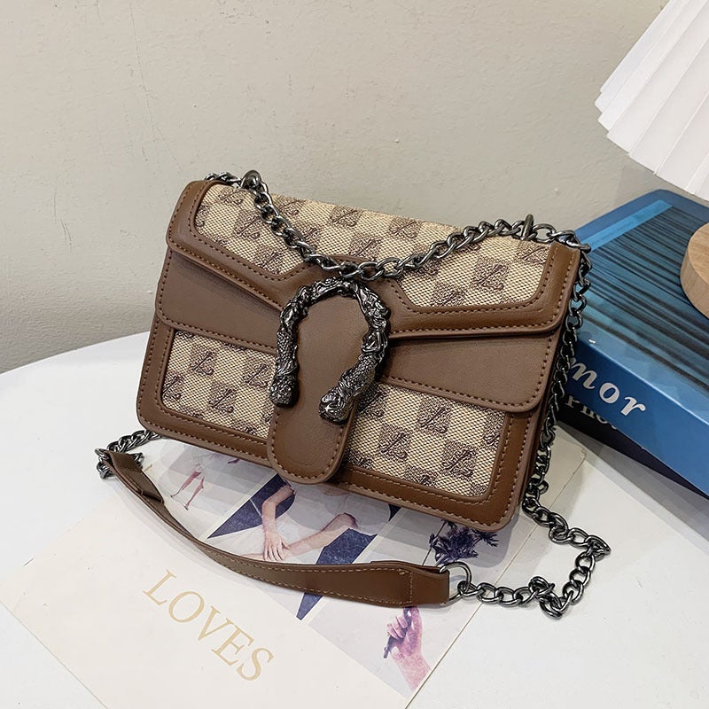 2025 New Fashion Versatile Women'S Bag With Chain Crossbody Bag Simple And Elegant Trendy Bag - Image 3