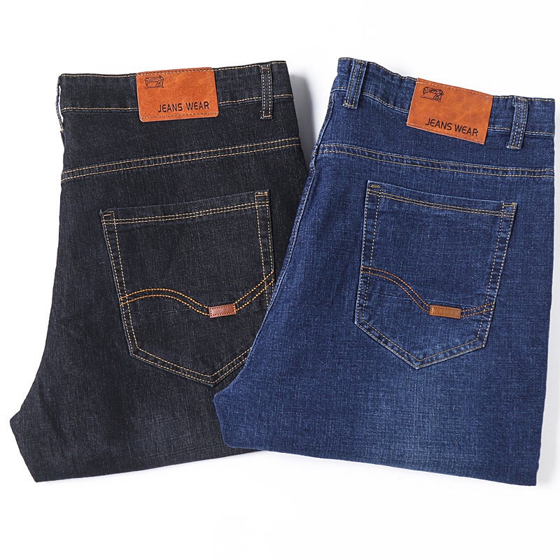 Unisex Casual Daily Denim Jeans - Image 2