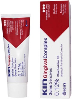 KIN Kin Gingival Complex Anti Plaque Toothpaste With Chlorhexidine 75ml 