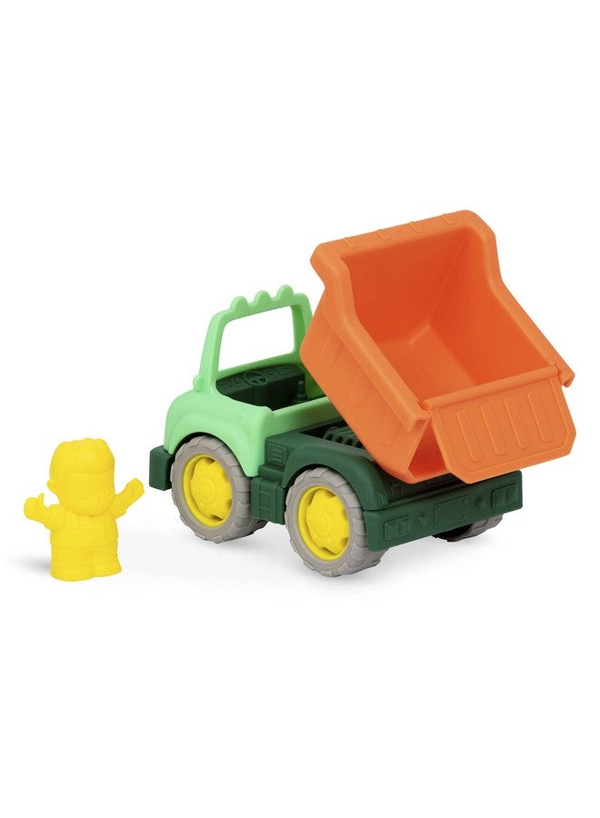 Battat Wonder Wheels - Set of 3 Kids Trucks - Dump, Cement, Tow - Recyclable Materials - Construction - 1+ - Image 3