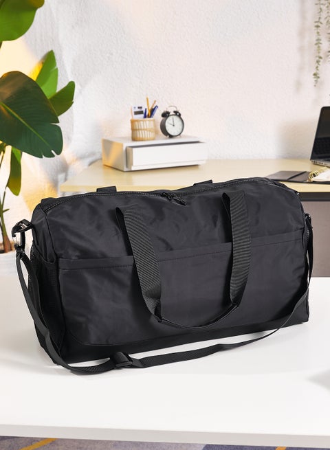 Travel And Gym Bag With Shoe Compartment