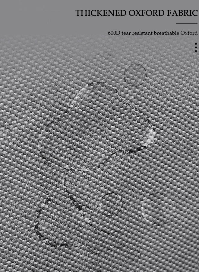 DUNISO Foldable Rolling Duffel Bag with 2 Wheels, Light Weight Travel Duffel bag with Large Loading Capacity, Inch Durable Travel Luggage Bag- Rugged, Collapsible Carry On Luggage Bag for Travel Camping Sports - Image 3