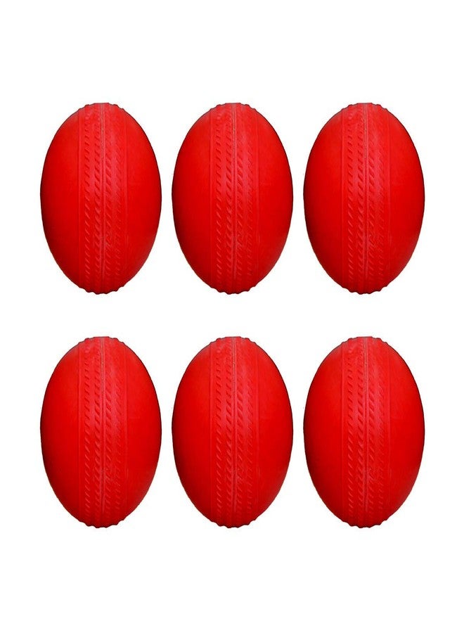 Korbax Multicolor Windball for Cricket Practice Pack of 6 - Image 1