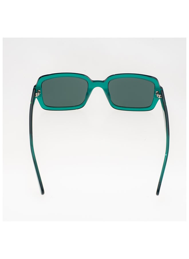 Benetton Men's Rectangular Sunglasses - BE5056 - Lens Size: 52 Mm  - Image 2