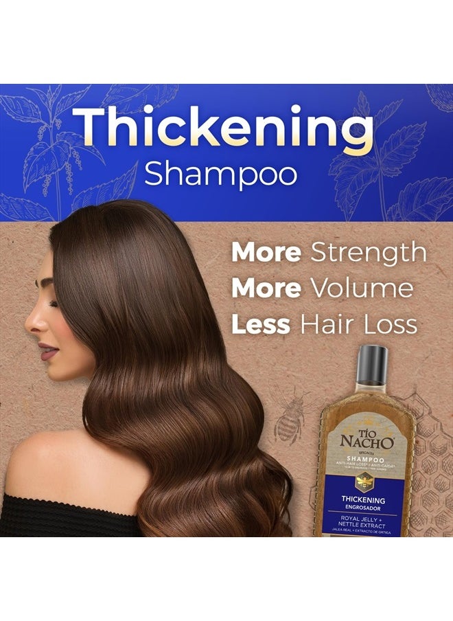 Tio Nacho Anti Hair Loss Thickening Volume Filler Shampoo with Royal Jelly & Rosemary, Volumizing & Body-Boosting Hair Care, 14 Fluid Ounces  - Image 2