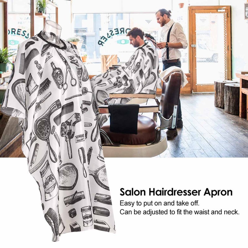 Haircuting Cape Hairdressing Gown Waterproof Salon Cape Haircutting Apron Hair Cutting Dyeing Styling Cloth for Barber Use - Image 5