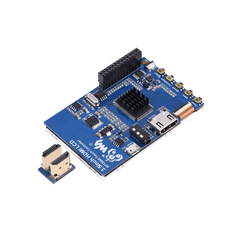3.5Inch LCD Display Wide Viewing Angle Designed For RPi - HD Multimedia Interface LCD Screen Adjustable Resolution 60Fps For Computer - Image 3