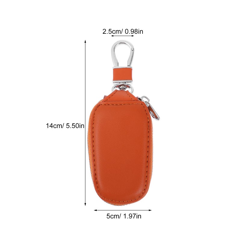 1Pc Car Key Bag Fashion Vehicle Key Pouch Portable Car Key Case - Image 2