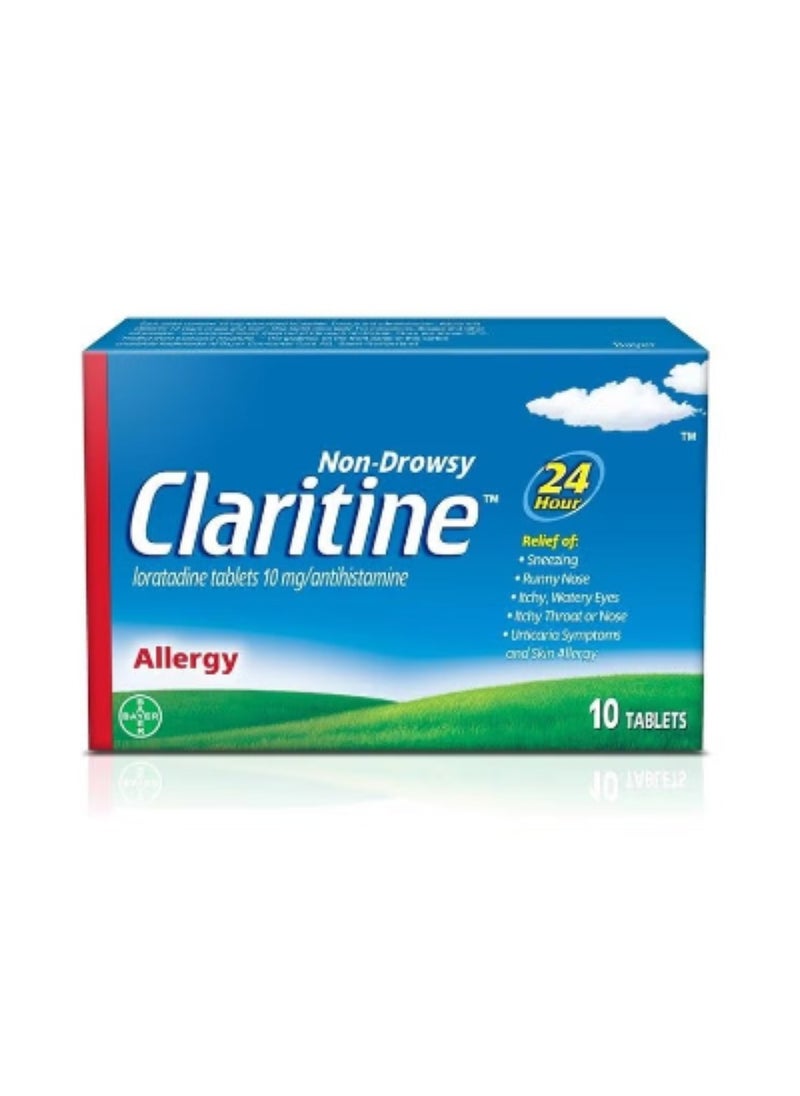 Generic Bayer Consumer Claritine Tablets 10Mg 