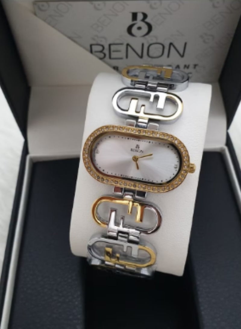 بينون ساعة نسائية بينون تصميم فندي