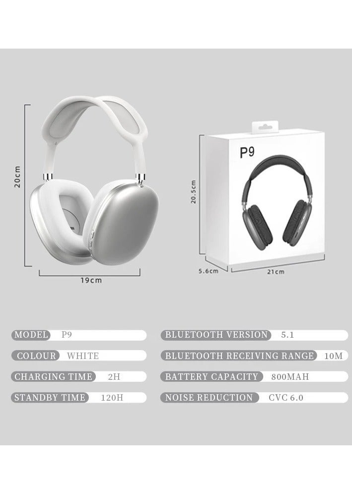 P9 Bluetooth Wireless Headset Over-Ear Headphone - Image 1