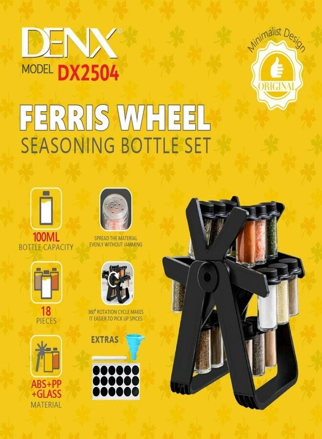 Denx DX2504 - Ferris wheel seasoning bottle set - Image 3