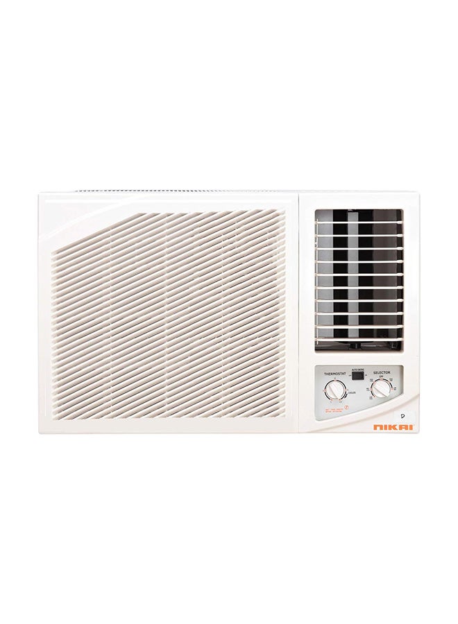 NIKAI 2 Ton Window AC, T3 Rotary Compressor, R410 Refrigerant, Tropical Cooling, Low Noise, Energy Efficient Air Conditioner, Eco Grill Design NWAC24031N24 White - Image 1